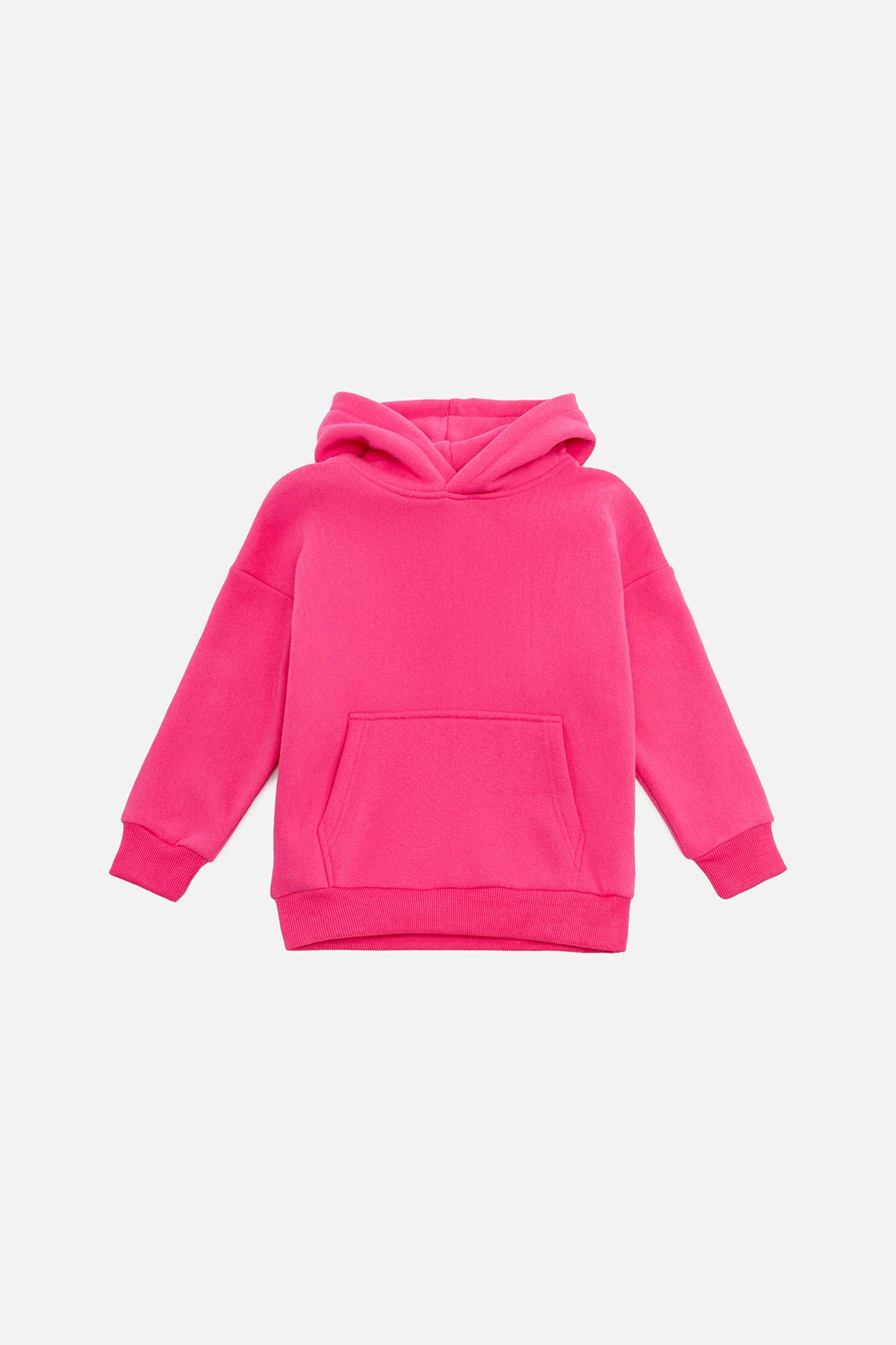 Худи для девочки ЦБ-00220683 134 см Маджента (28576540)