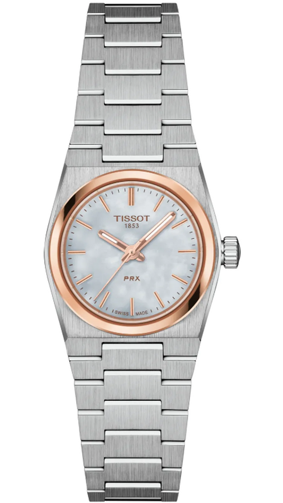 Часы женские Tissot PRX 25mm T137.010.21.111.00 Перламутровый (T137.010.21.111.00 )