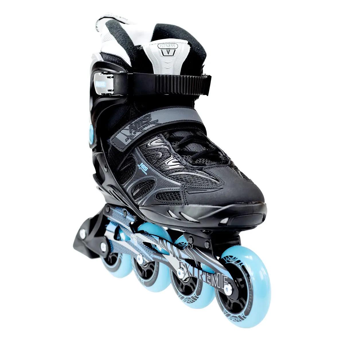 Роликові ковзани Nils Extreme NA5003S р. 37 Black/Blue - фото 3