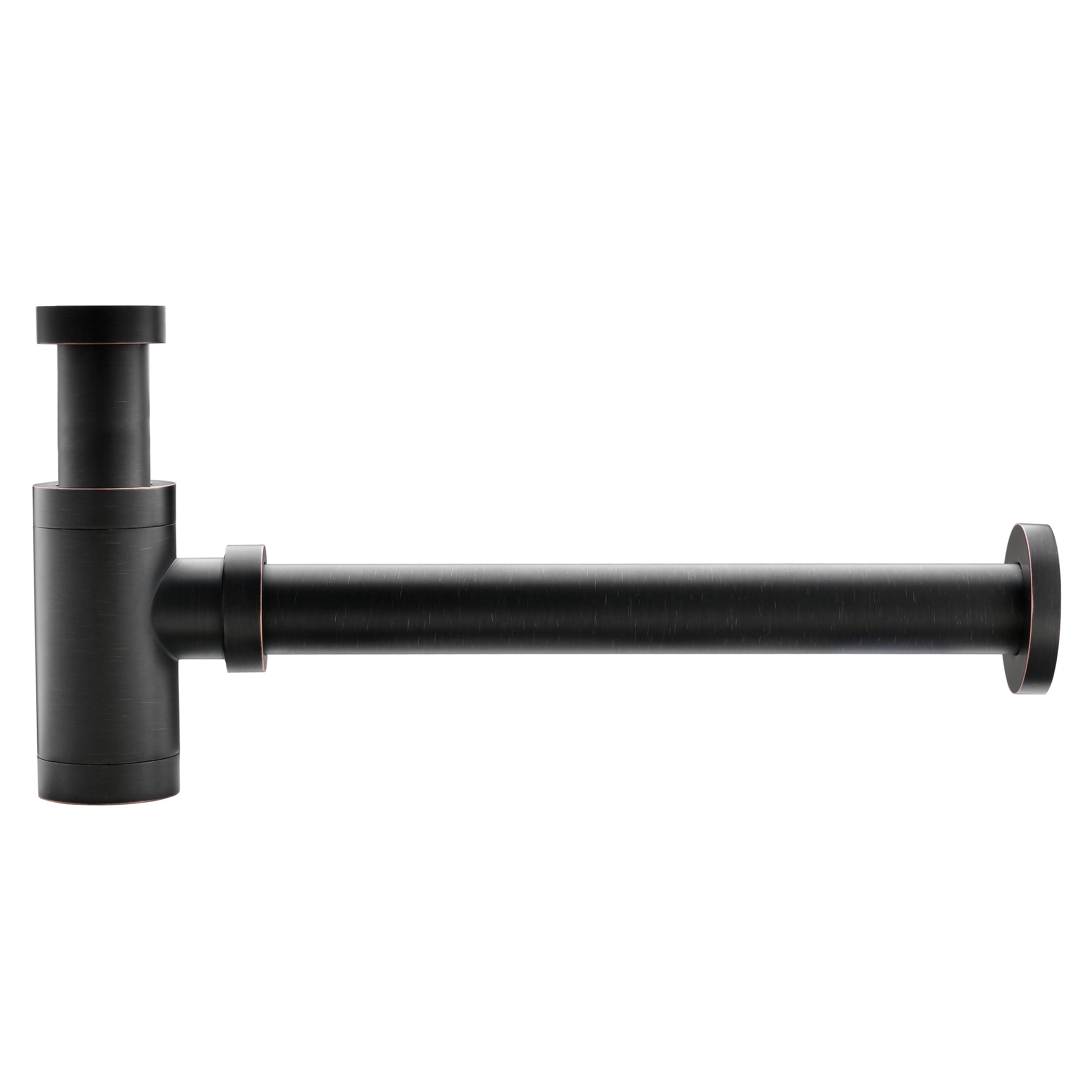 Сифон для раковины Imprese PODZIMA ZRALA ZMK021708600 1 1/4" впуск Черный (71631)