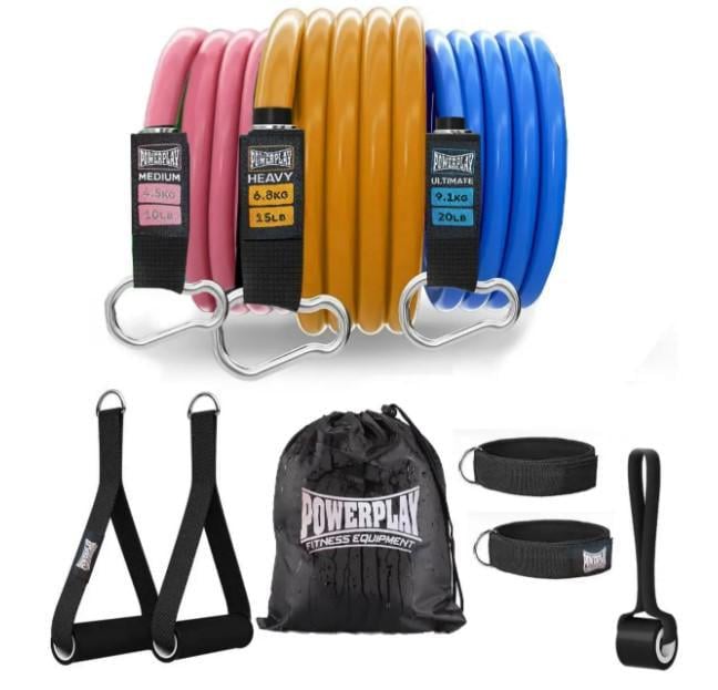 Набор трубчатых эспандеров PowerPlay PP-4101 Expander Tube Set 3 шт. до 18,2 кг (PP-4101_3set) Набор трубчатых эспандеров PowerPlay PP-4101 Expander Tube Set 3 шт. до 18,2 кг (PP-4101_3set)