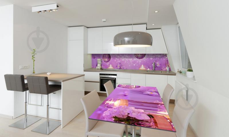 Наклейка виниловая на стол Zatarga «Блики» 600х1200 мм Z180788st