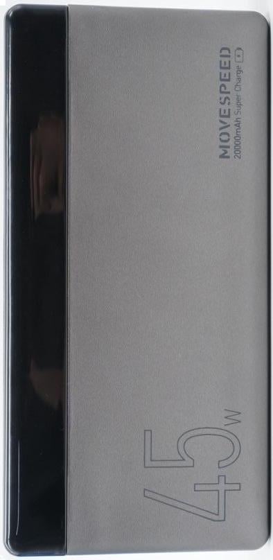 Портативное зарядное устройство Move speed K20 20000 mAh 45W Black (YSPBK20-45H)
