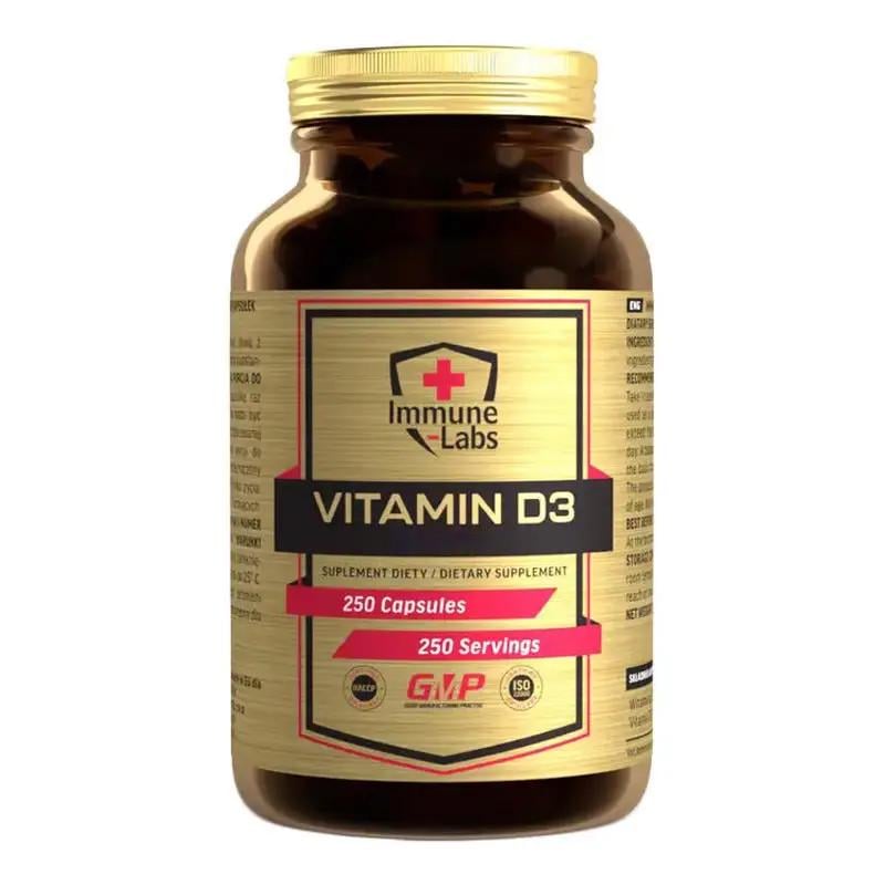 Вітамін D3 Immune Labs Vitamin D3 2000 IU 250 капс. (22901-01)