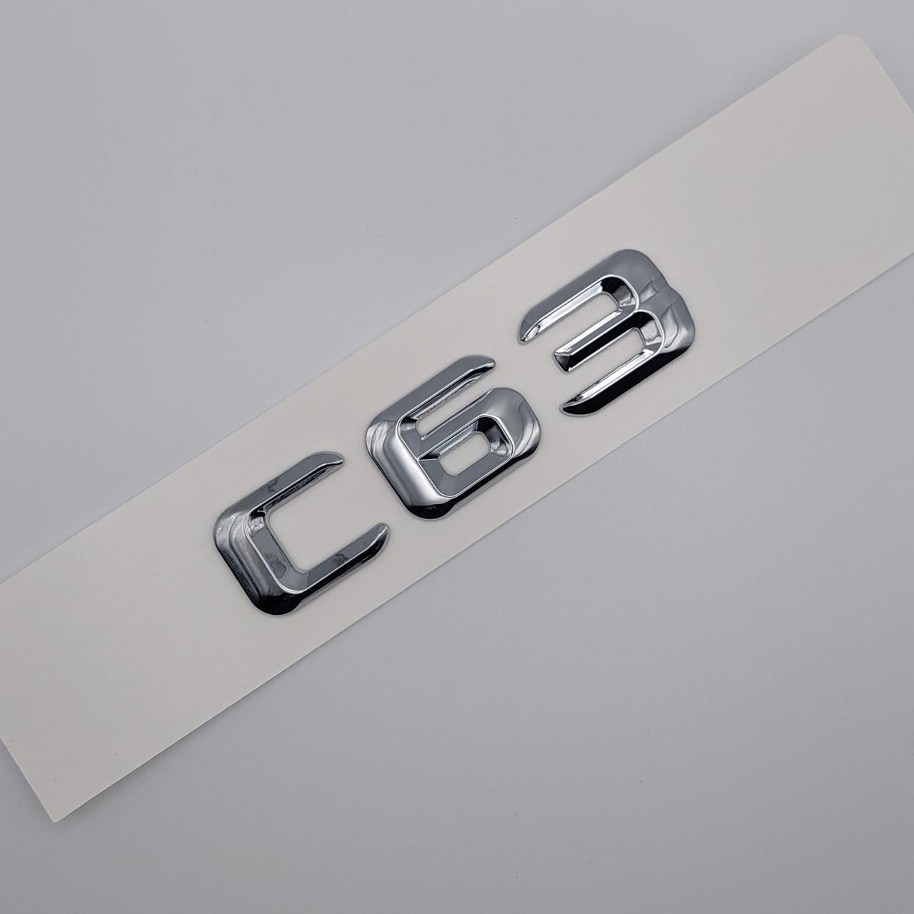 Эмблема надпись C63 на заднюю часть Mercedes Benz (1704389709)