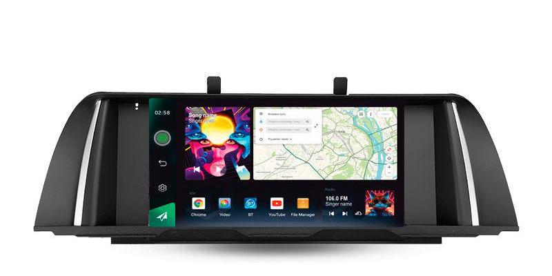 Магнитола штатная Sigma PRO 98128 2K 8/128 GB BMW 5 Series F10 F11 NBT 2013-2017 9" L3 (AR-78111)