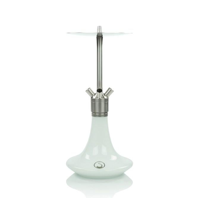 Кальян Steamulation Classic Platinum нержавеющая сталь 52 см White (22532)