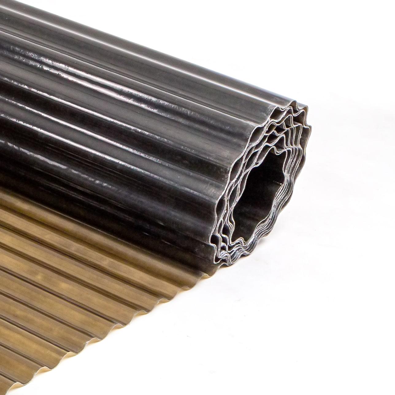 Шифер в рулонах пластиковий гофрований PolyRoll 2 м Коричневий - фото 5 Шифер в рулонах пластиковий гофрований PolyRoll 2 м Коричневий - фото 5