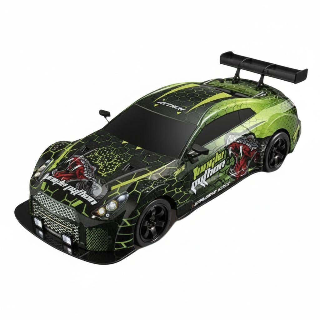 Радиоуправляемая дрифт-машина SC 16 A 13 4WD 1:16 3,7V/2,4GHz/парогенератор/сменные колеса Зеленый (30557652)