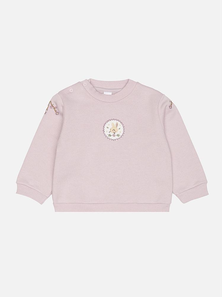 Свитшот для девочки ЦБ-00229458 80 см Сиреневый (28575587)