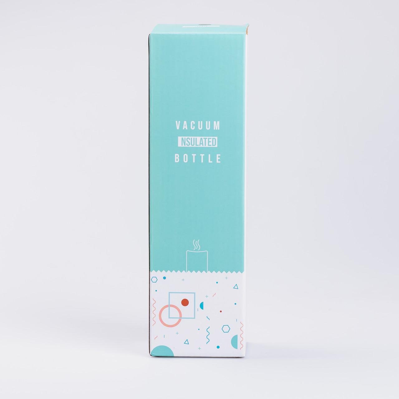 Термос металевий Bottle Sport з ручкою з нержавіючої сталі 0,5 л Оранжевий (3368) - фото 7 Термос металевий Bottle Sport з ручкою з нержавіючої сталі 0,5 л Оранжевий (3368) - фото 7