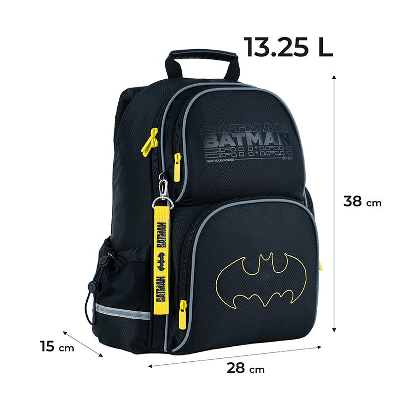 Школьный рюкзак KITE Education DC Comics Batman DC24-702M LED (19084352) - фото 2