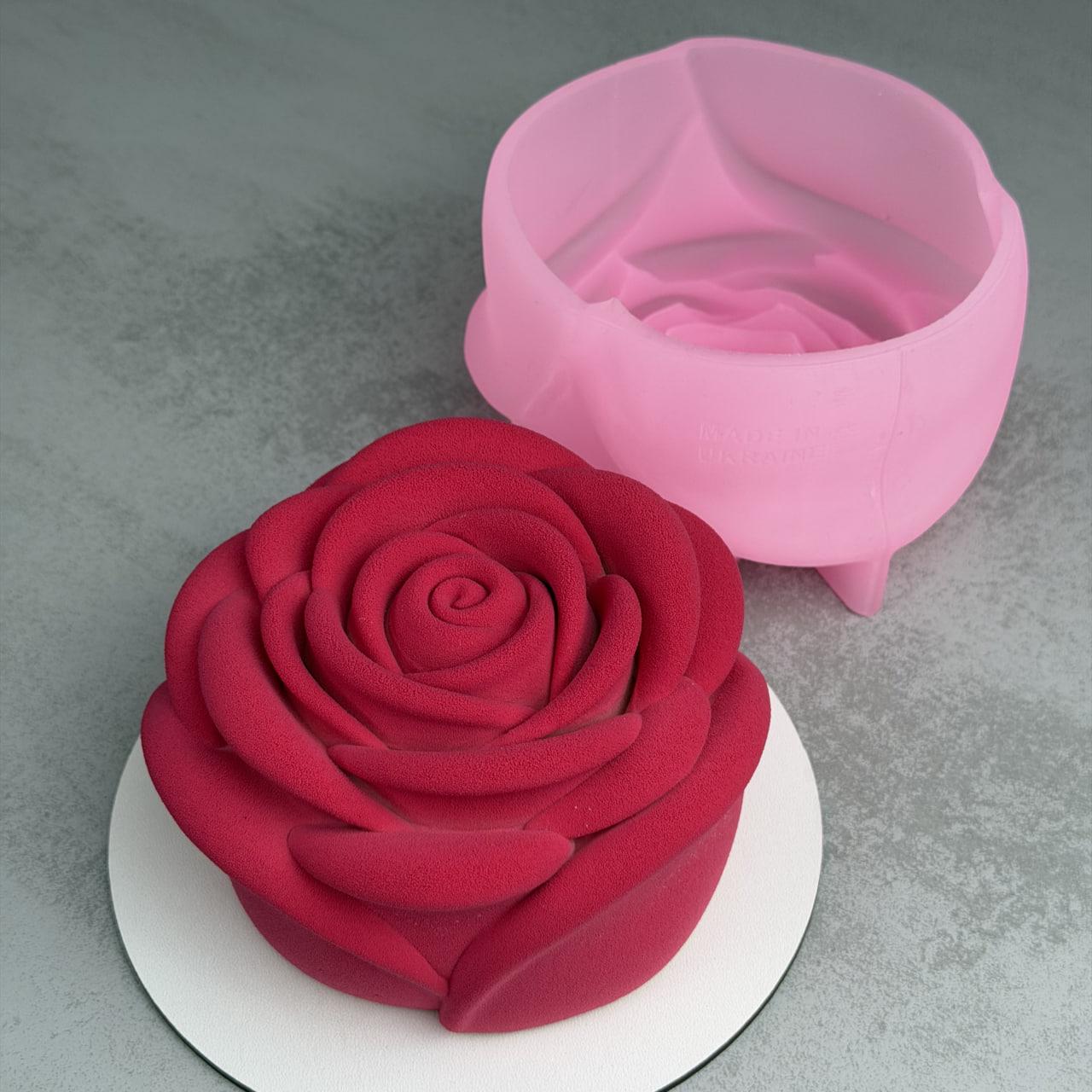 Форма силіконова Orehova Троянда бенто 750 мл (12785)