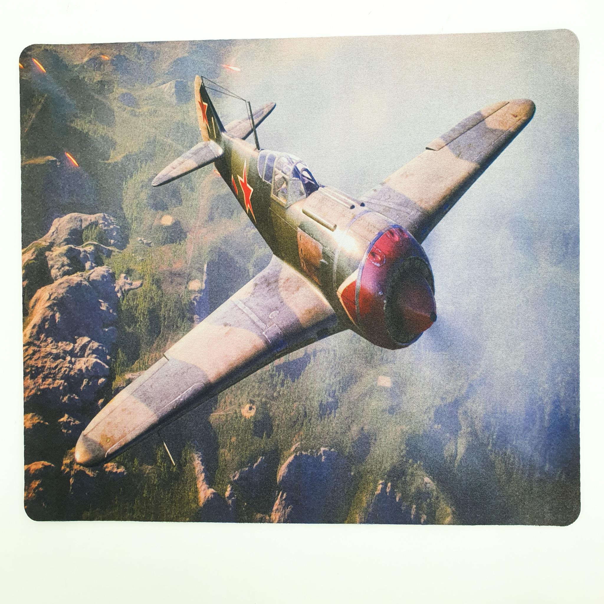 Ігрова поверхня килимок для миші 24x32x0.3 см World of warplanes №2 - фото 2