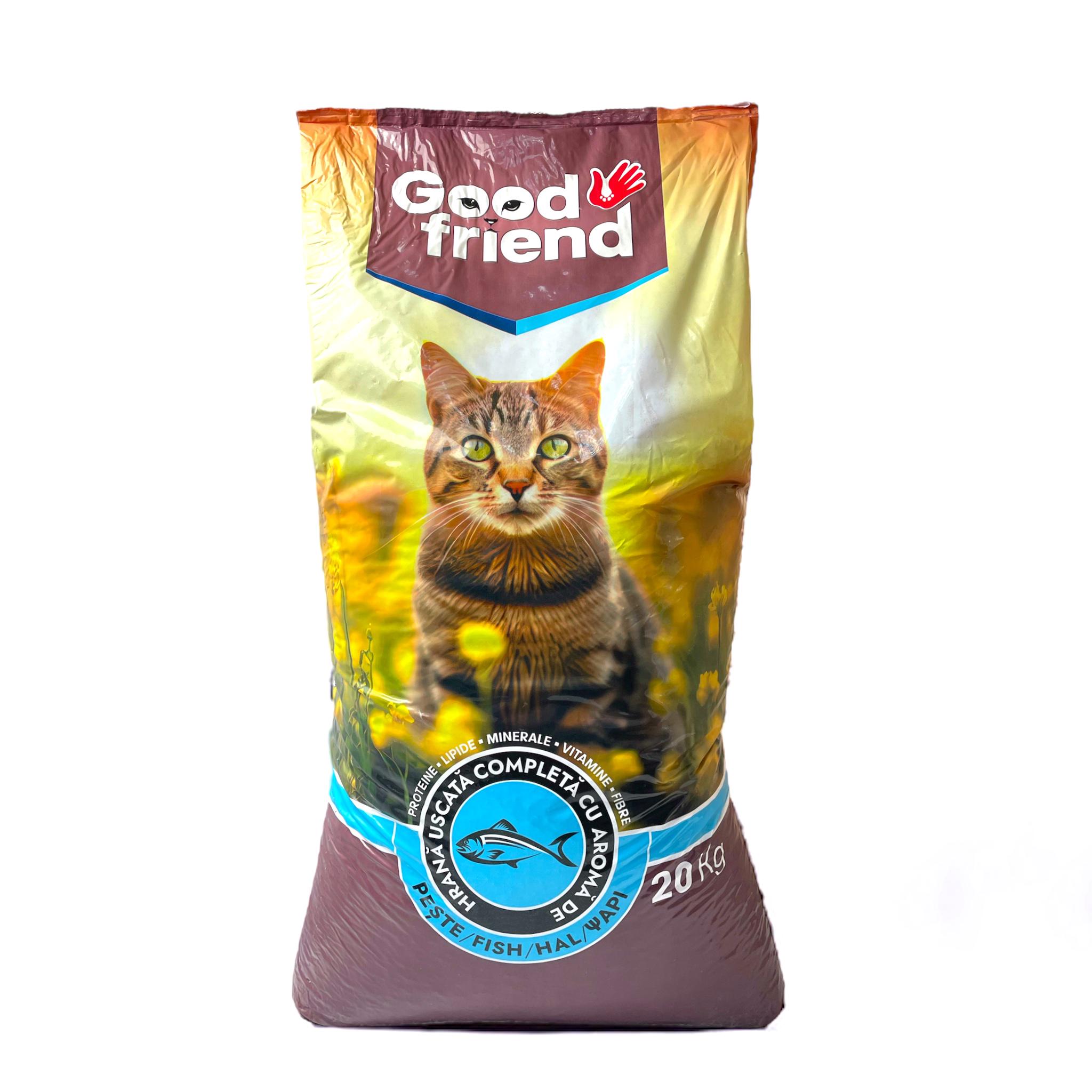 Корм сухой Good Friend CAT для кошек со вкусом рыбы 20 кг