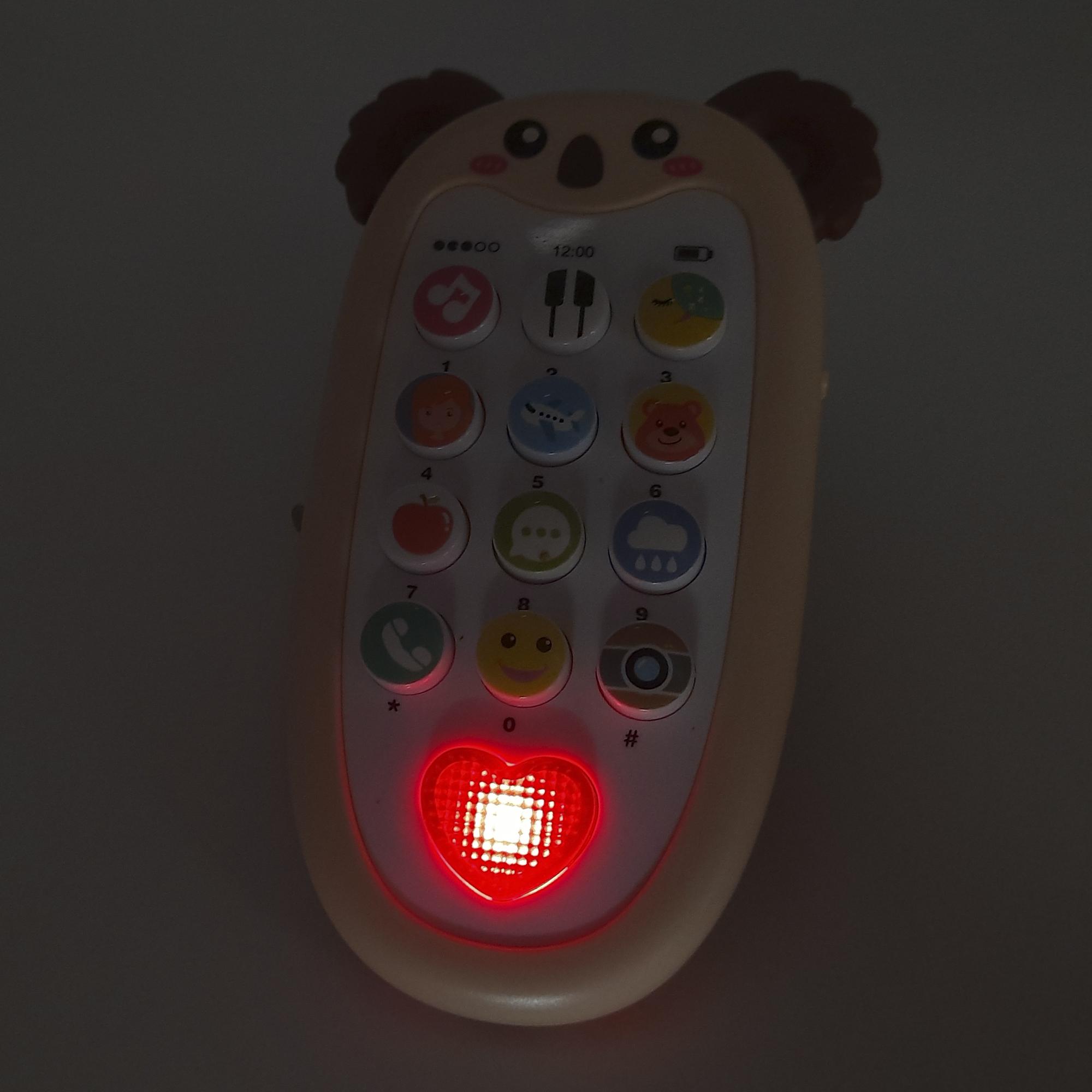 Телефон інтерактивний ТК Group Коала Різнокольоровий (116375b) - фото 7 Телефон інтерактивний ТК Group Коала Різнокольоровий (116375b) - фото 7