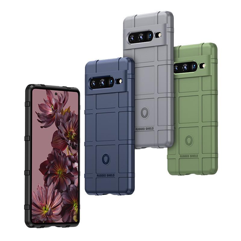 Чехол Lenuo Rugged Shield для Google Pixel 7 Pro (черный) - фото 6