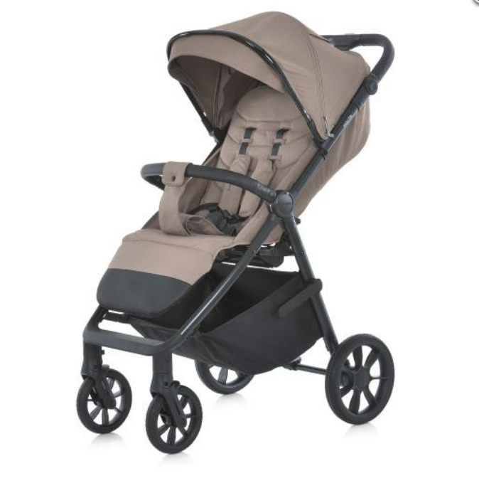 Коляска-книжка прогулочная El Camino ME 1182 MALTA Coffee Beige