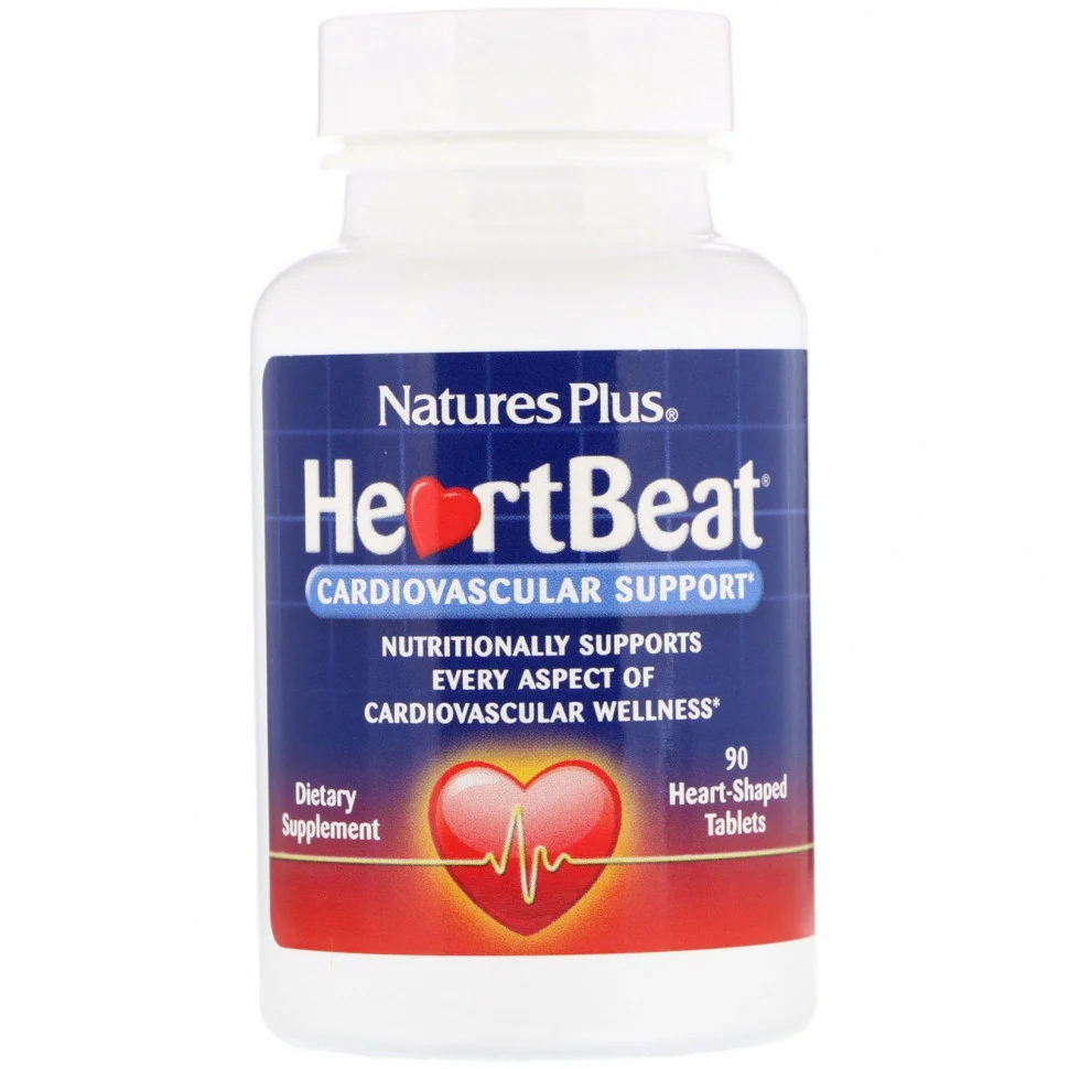 Засіб для серцево-судинної системи HeartBeat Nature's Plus 90 таблеток