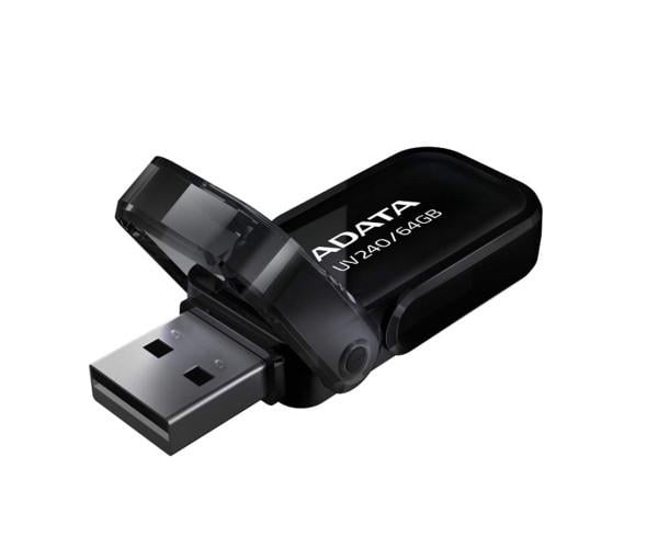 Флешка USB Flash Drive A-Data AUV 240 64GB Black