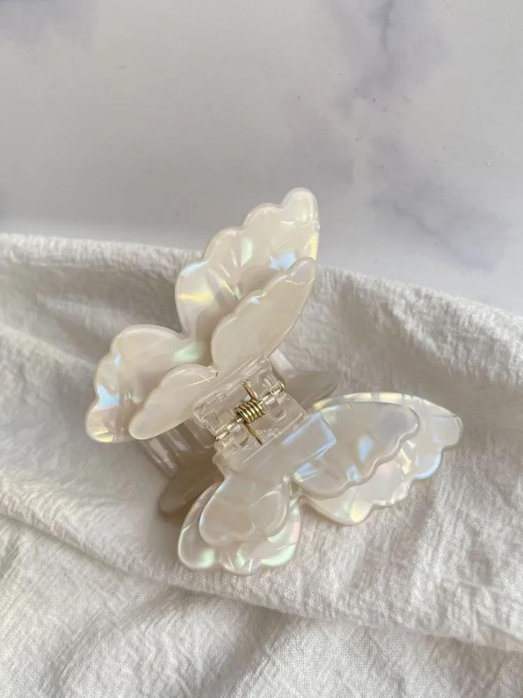 Заколка-зажим бабочка двойные крылья (2651776510) - фото 8