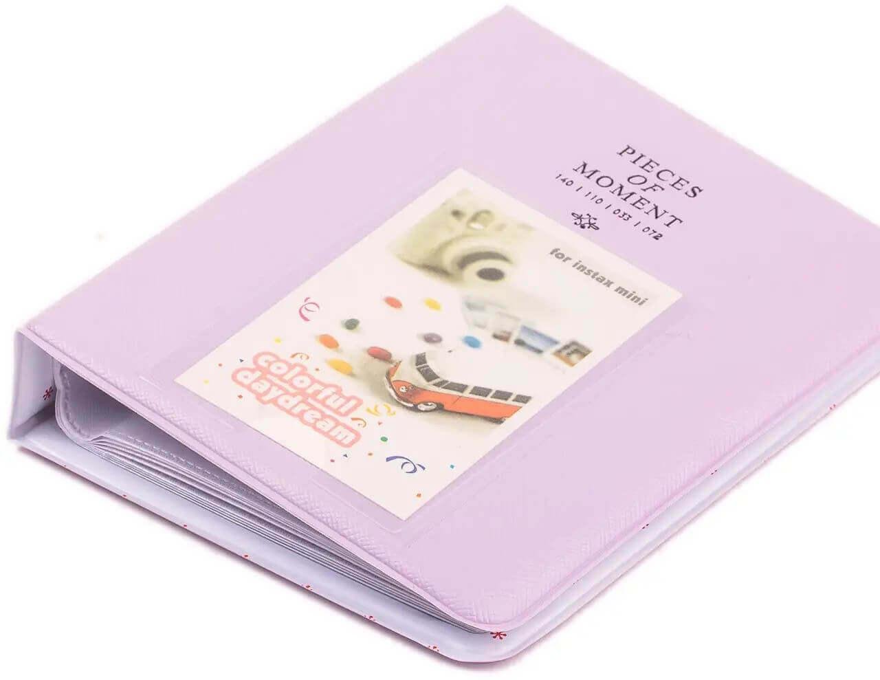 Подарунковий набір Fujifilm Instax Mini 12 фотопапір 20 шт./чохол/фотоальбом 64 фото Фіолетовий - фото 7 Подарунковий набір Fujifilm Instax Mini 12 фотопапір 20 шт./чохол/фотоальбом 64 фото Фіолетовий - фото 7