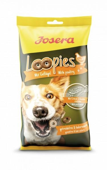 Лакомство для собак Josera Loopies с птицей 150 г Лакомство для собак Josera Loopies с птицей 150 г