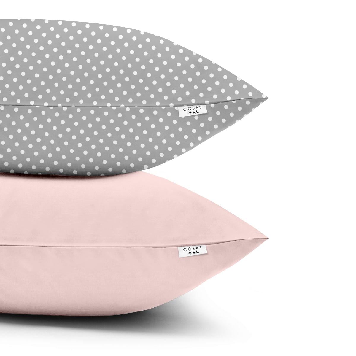 Набор наволочек Cosas Dots Grey Rose 40х60 см 2 шт. (4822052049952)