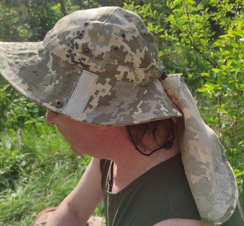 Панама шлейф Афганка 60 Піксель (70) - фото 2 Панама шлейф Афганка 60 Піксель (70) - фото 2