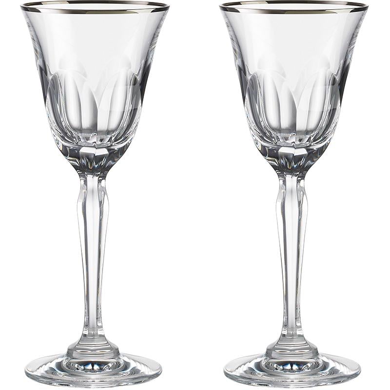 Набор бокалов для красного вина Rogaska Aulide Platino 185 мл 2 шт. (17204)