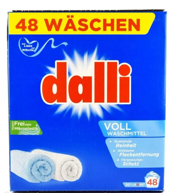Порошок для стирки универсальный Dalli Vollwaschmittel 3,12 кг 48 стирок (35281498)