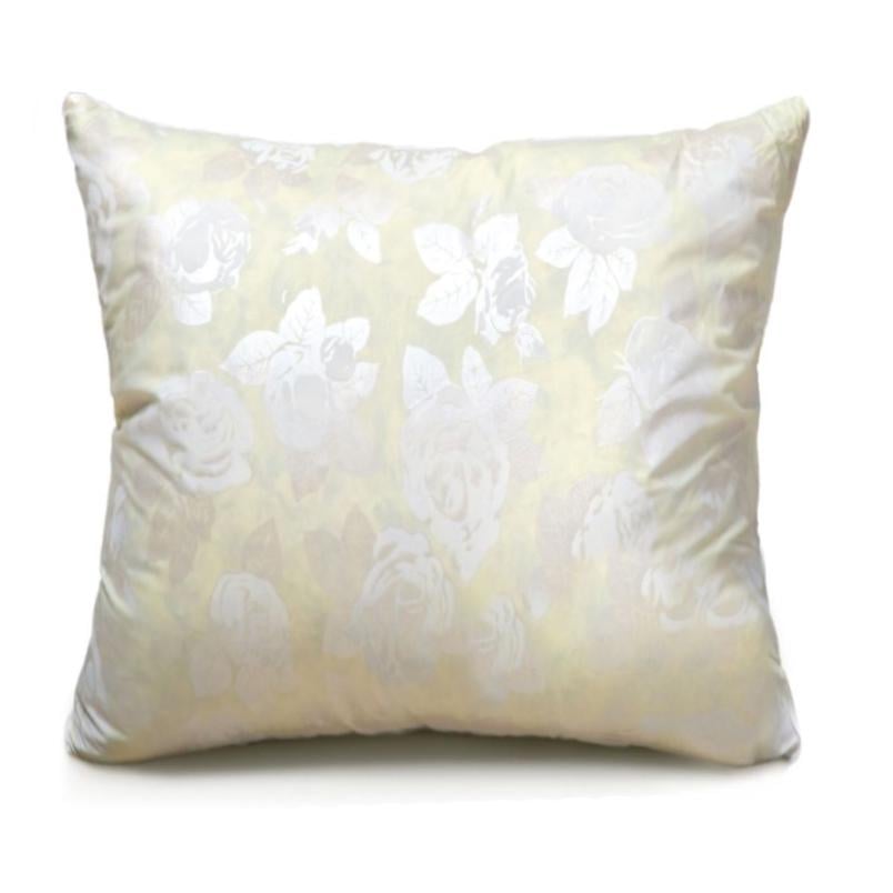 Наперник для подушки из перьев и пуха Тик Роза 60х60 см Кремовый (1619258212) - фото 1 Наперник для подушки из перьев и пуха Тик Роза 60х60 см Кремовый (1619258212) - фото 1