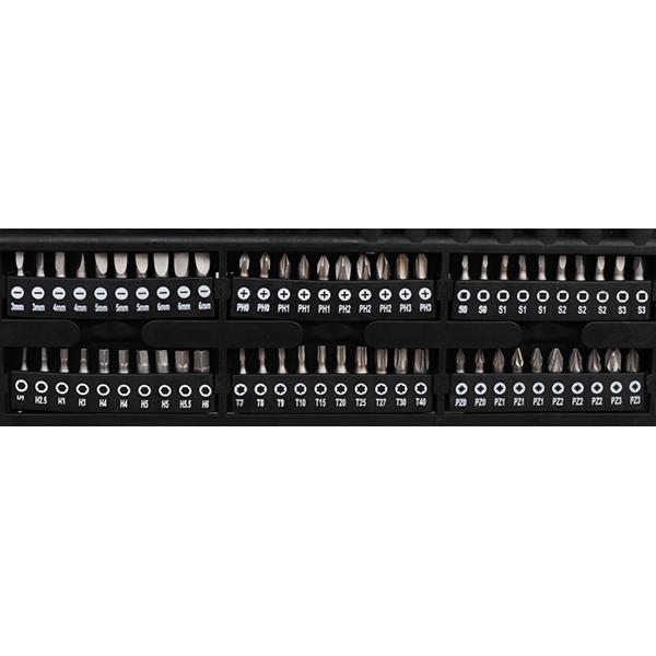 Набір викруток та біт/набір ключів шестигранних TAGRED L-подібних 122 одиниць (TA1096) - фото 4 Набір викруток та біт/набір ключів шестигранних TAGRED L-подібних 122 одиниць (TA1096) - фото 4