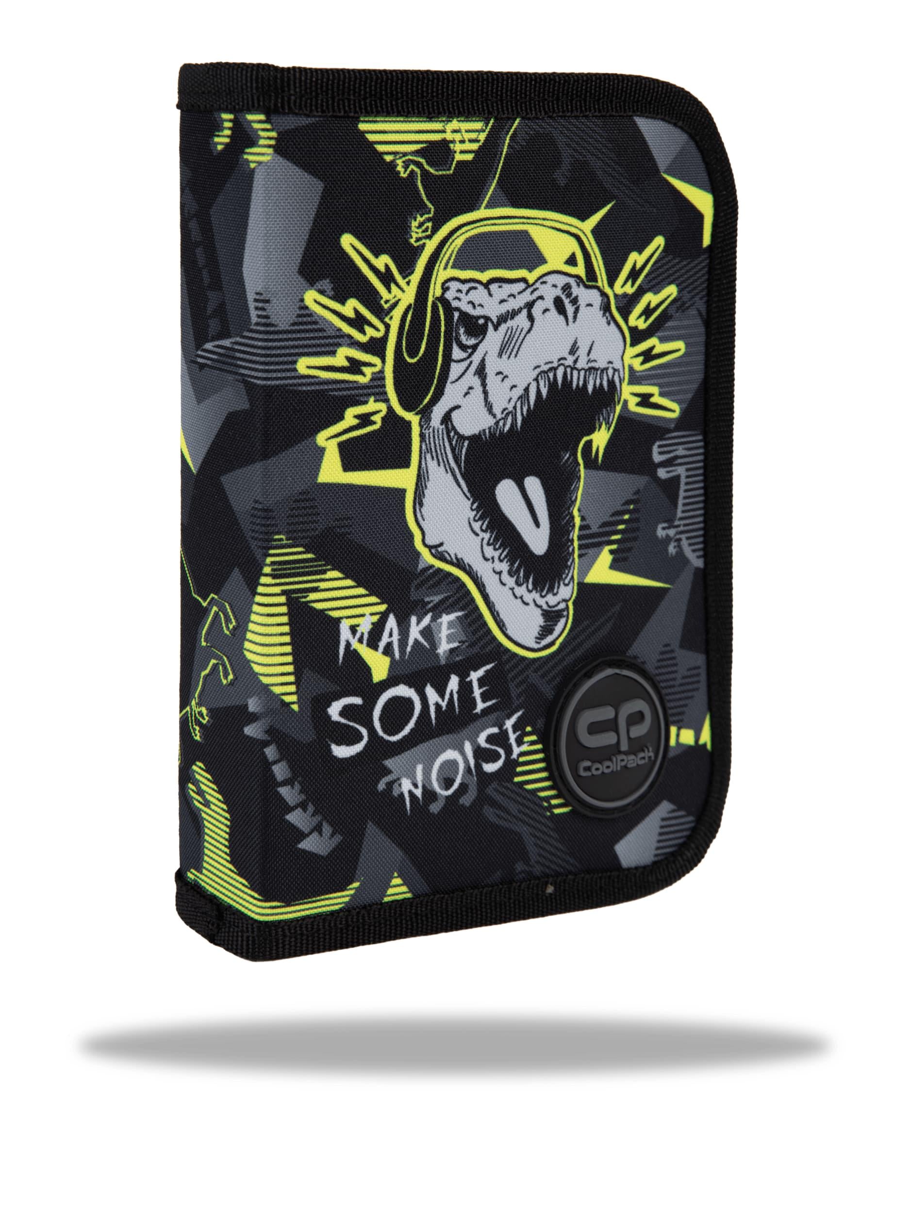 Пенал на молнии CoolPack CLIPPER DINOPARK (F076966)