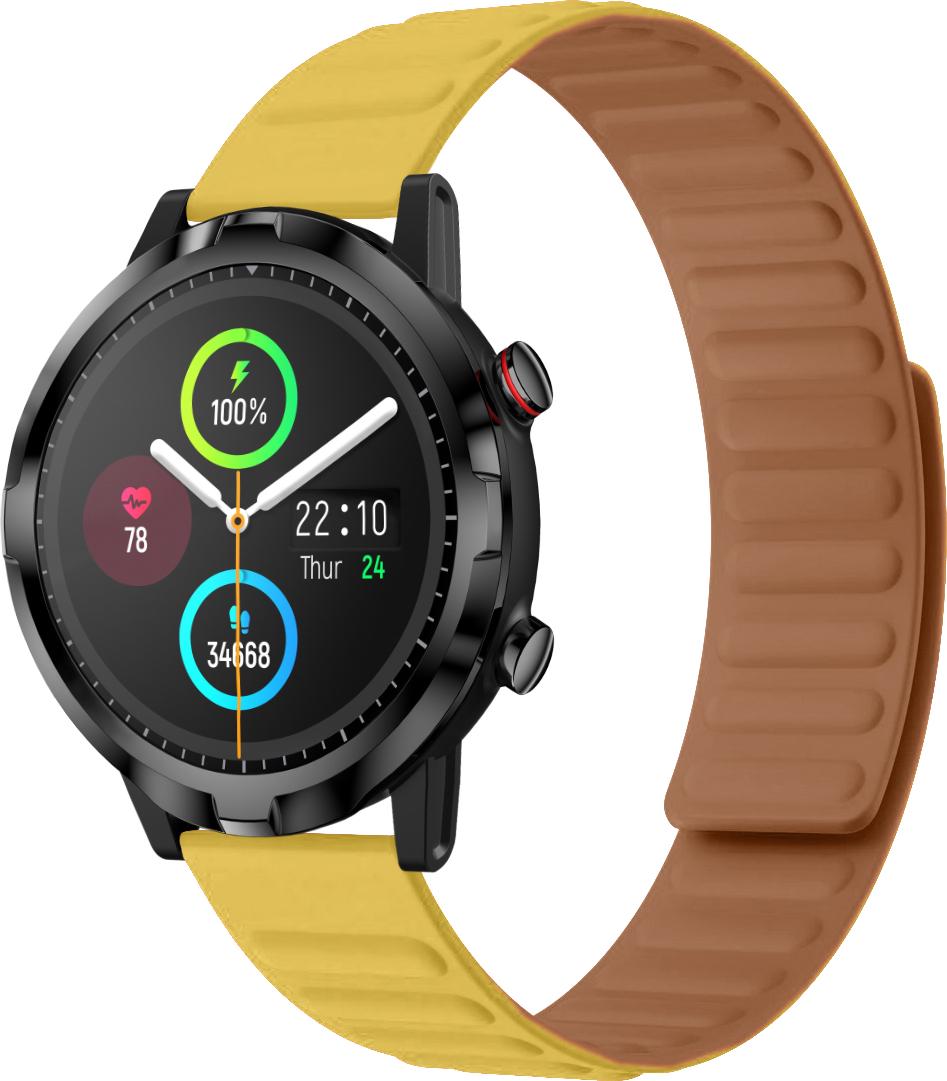 Ремешок Magneter для Haylou Smart Watch RT LS05S Yellow (26651-0A)