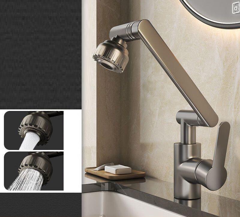 Поворотный смеситель трансформер кран для раковины и умывальника из ABS santex Universal - фото 7 Поворотный смеситель трансформер кран для раковины и умывальника из ABS santex Universal - фото 7