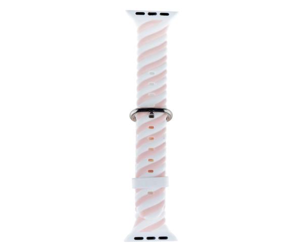Ремешок Colour Bar для Apple Watch 2 38/40 мм White/Pink Ремешок Colour Bar для Apple Watch 2 38/40 мм White/Pink
