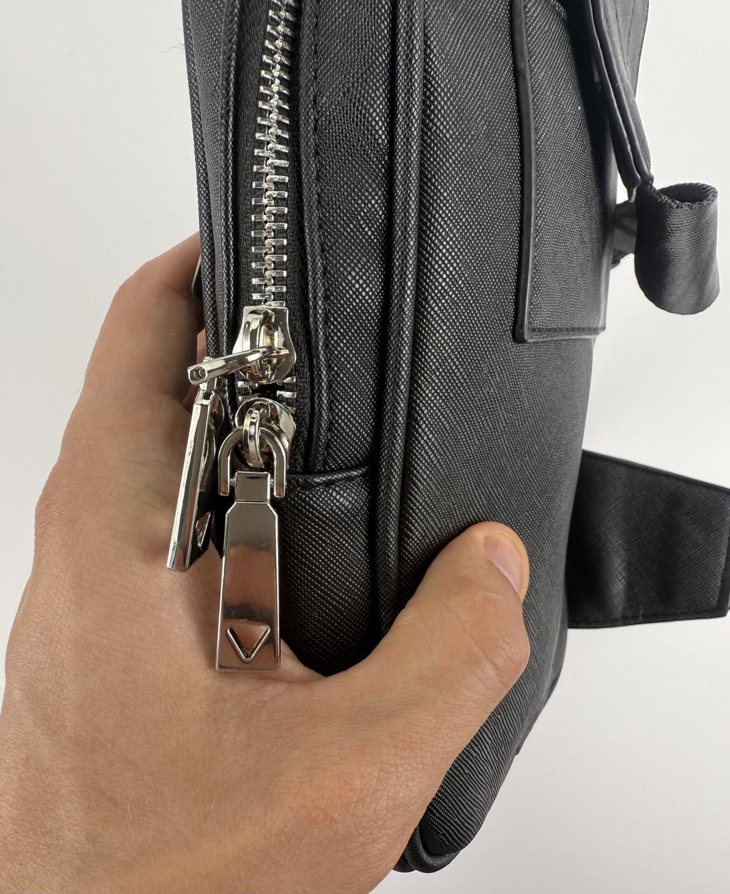 Барсетка через плечо Guess мужская Черный - фото 6 Барсетка через плечо Guess мужская Черный - фото 6