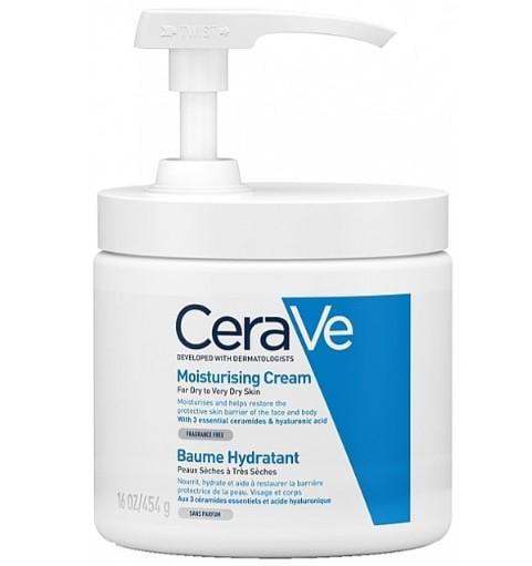 Крем для тела увлажняющий CeraVe Moisturising Cream 454 мл (3606000551954) Крем для тела увлажняющий CeraVe Moisturising Cream 454 мл (3606000551954)