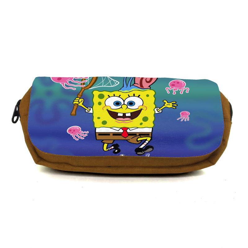 Пенал школьный Спанч Боб SpongeBob SPB-0010 Оранжевый (1479353921)