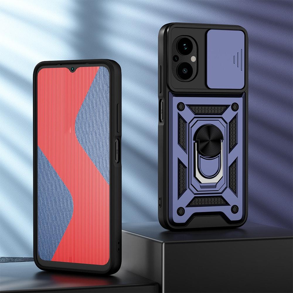 Чехол с защитой камеры 3DGuard Xiaomi Poco M5 Blue (32488-28) - фото 2