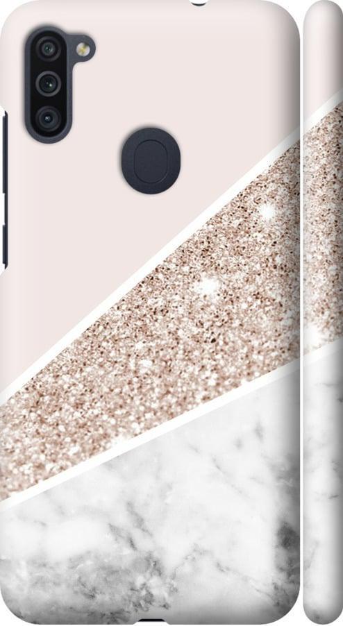Чехол на Samsung Galaxy M11 M115F Пастельный мрамор (4342m-1905-42517)