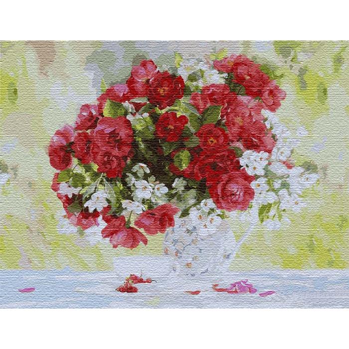 Картина по номерам Ідейка Цветущее удовольствие 50х65 см (KHO13118)