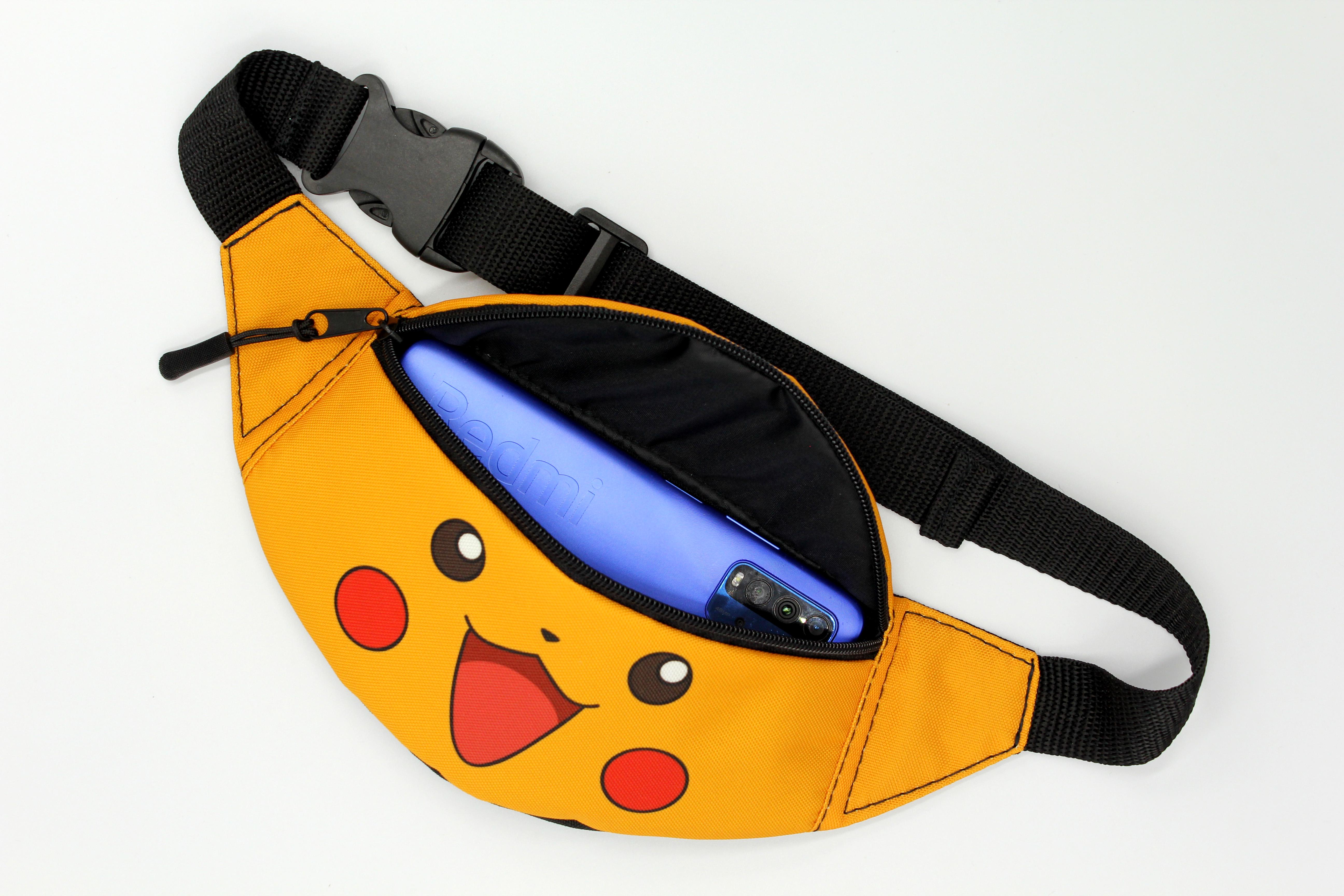 Бананка дитяча з регулюючим ремінцем 4-8 років Покемон Пікачу Жовтий (Д-031) - фото 3 Бананка дитяча з регулюючим ремінцем 4-8 років Покемон Пікачу Жовтий (Д-031) - фото 3