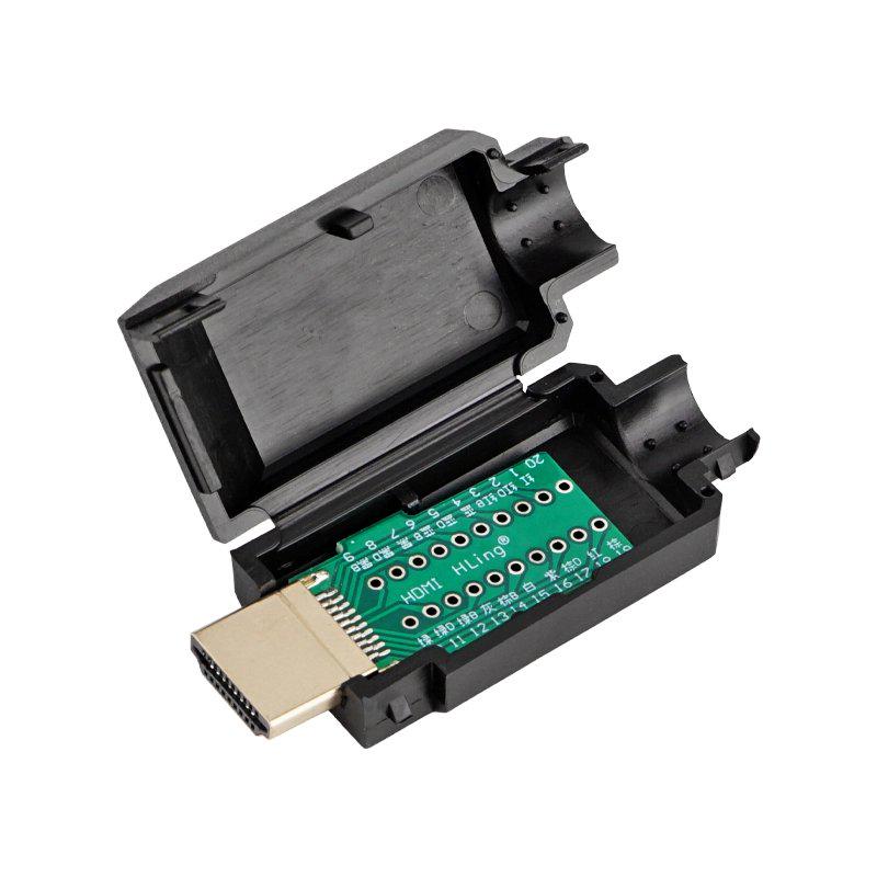 Штекер miniHDMI з друкованою платою на кабель (A291010)