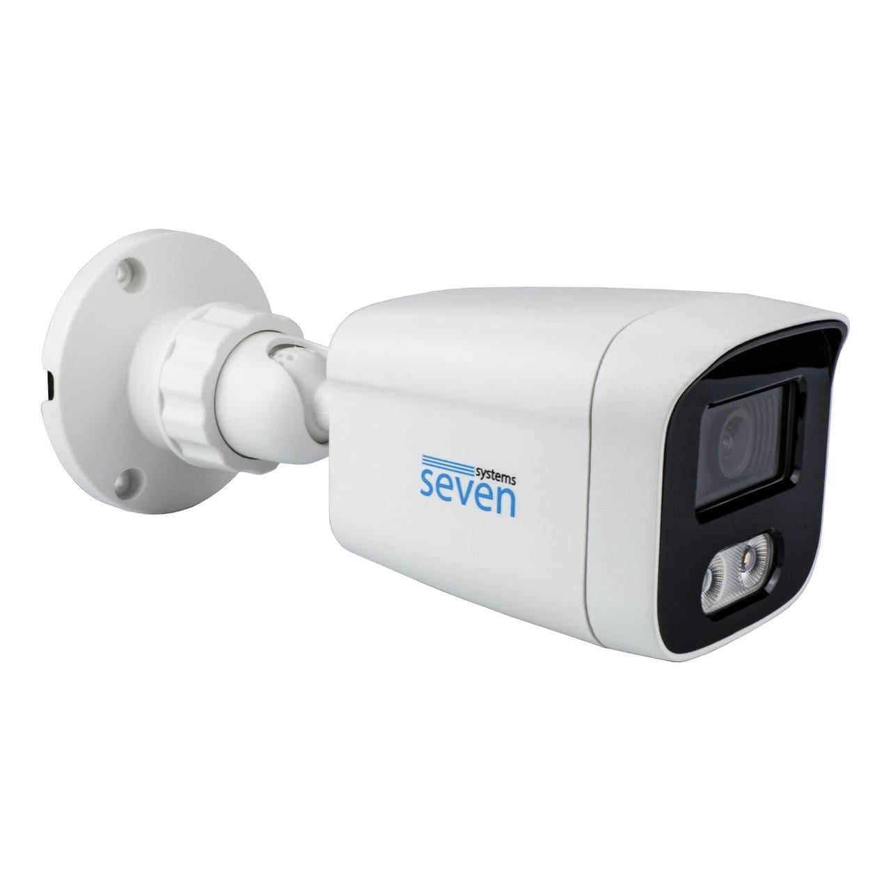 IP-видеокамера 2 Мп уличная SEVEN IP-1022PA 2,8 мм White