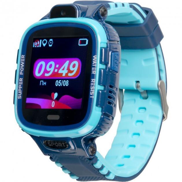 Годинник дитячий розумний з GPS трекером Gelius Pro GP-PK001 Pro Kid Blue