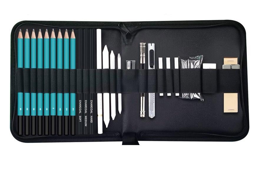 Набор для скетчинга и рисования KALOUR 28 пр. (YV-PSN028) Набор для скетчинга и рисования KALOUR 28 пр. (YV-PSN028)