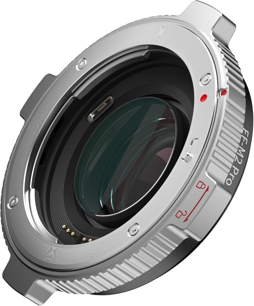 Адаптер Viltrox EF-M2 PRO Speed ​​Booster для Canon EF на байонет Micro 4/3 Panasonic Olympus Blackmagic (2825454647)