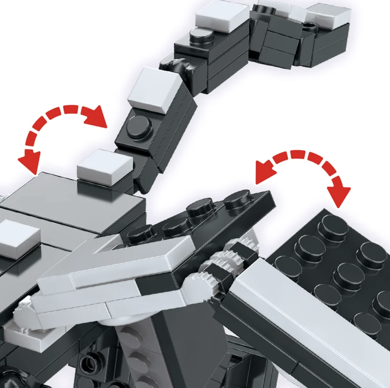 Конструктор My World Битва з драконом 475 деталей (AA8008) - фото 7 Конструктор My World Битва з драконом 475 деталей (AA8008) - фото 7